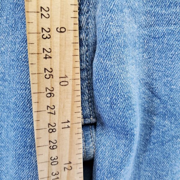 Signature By Levi Strauss Jeans Womens 16 Light Blue Mid-Rise Boyfriend *NWT* - Picture 10 of 15